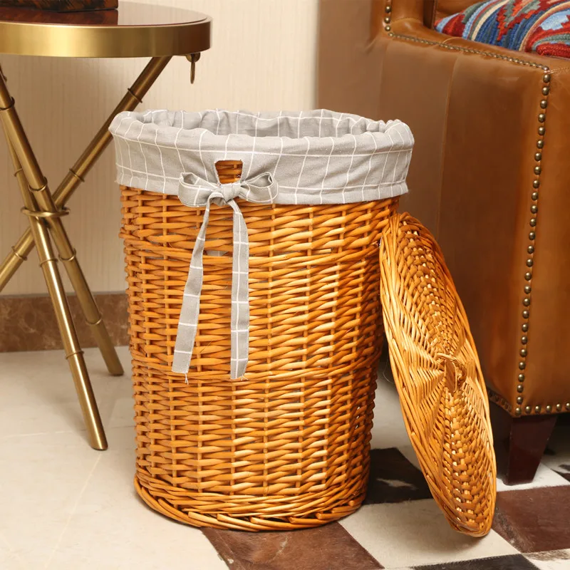 Rattan Hamper Stylish Laundry  - Rattan Plant Basket review and price