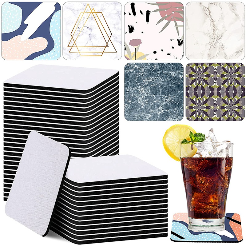 35 Pieces Square Sublimation C - Home Decor Kitchen review and price