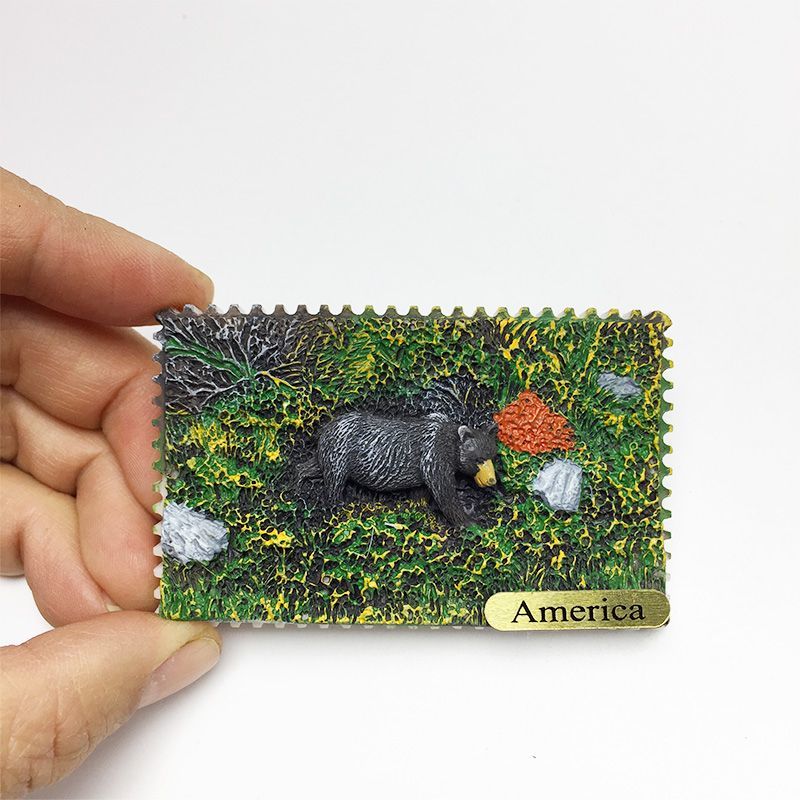 Alaska, USA 3D Black Bear Crea - Home Decor Usa review and price