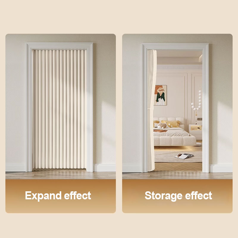 Folding Accordion Door Curtain - Room Divider Screen review and price