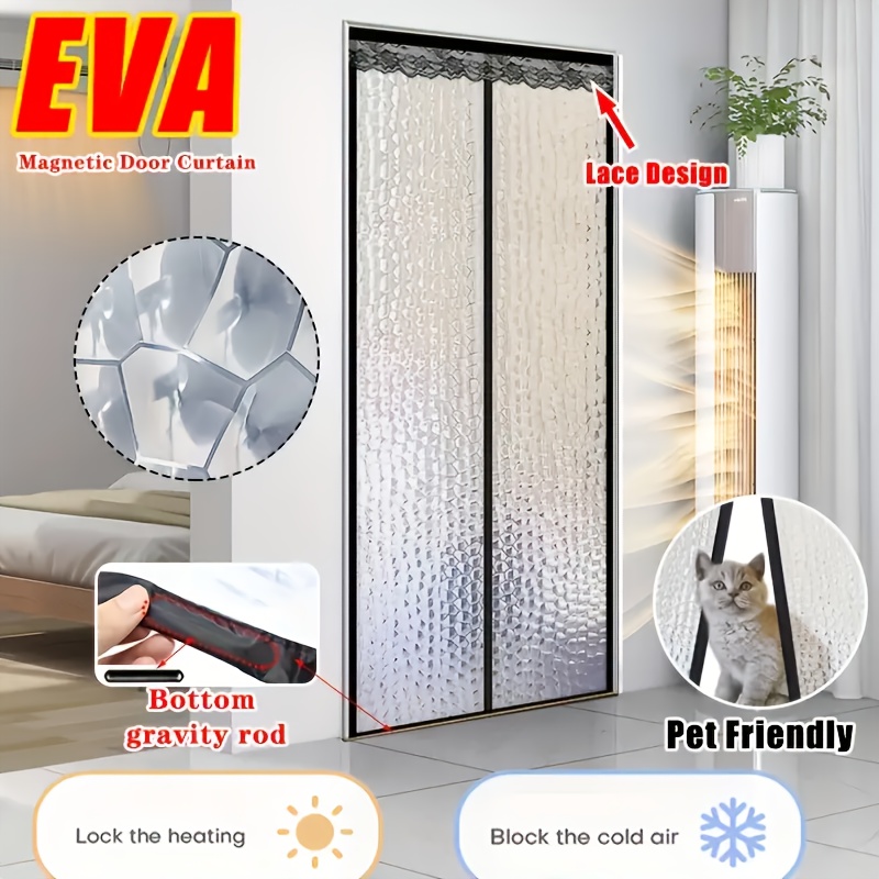 Magnetic EVA Thermal Door Curt - Room Divider Screen review and price