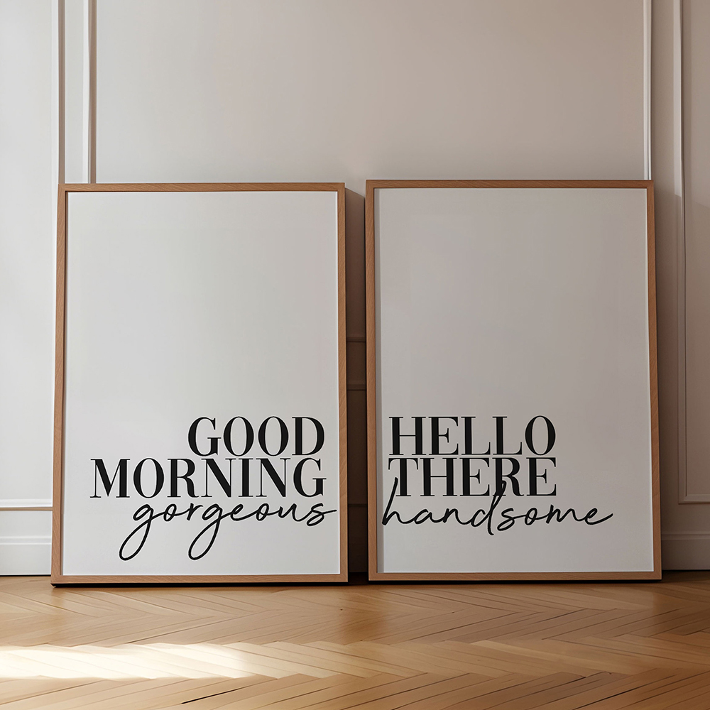 Good Morning Quotes Posters an - Home Decor Quotes Ideas review and price
