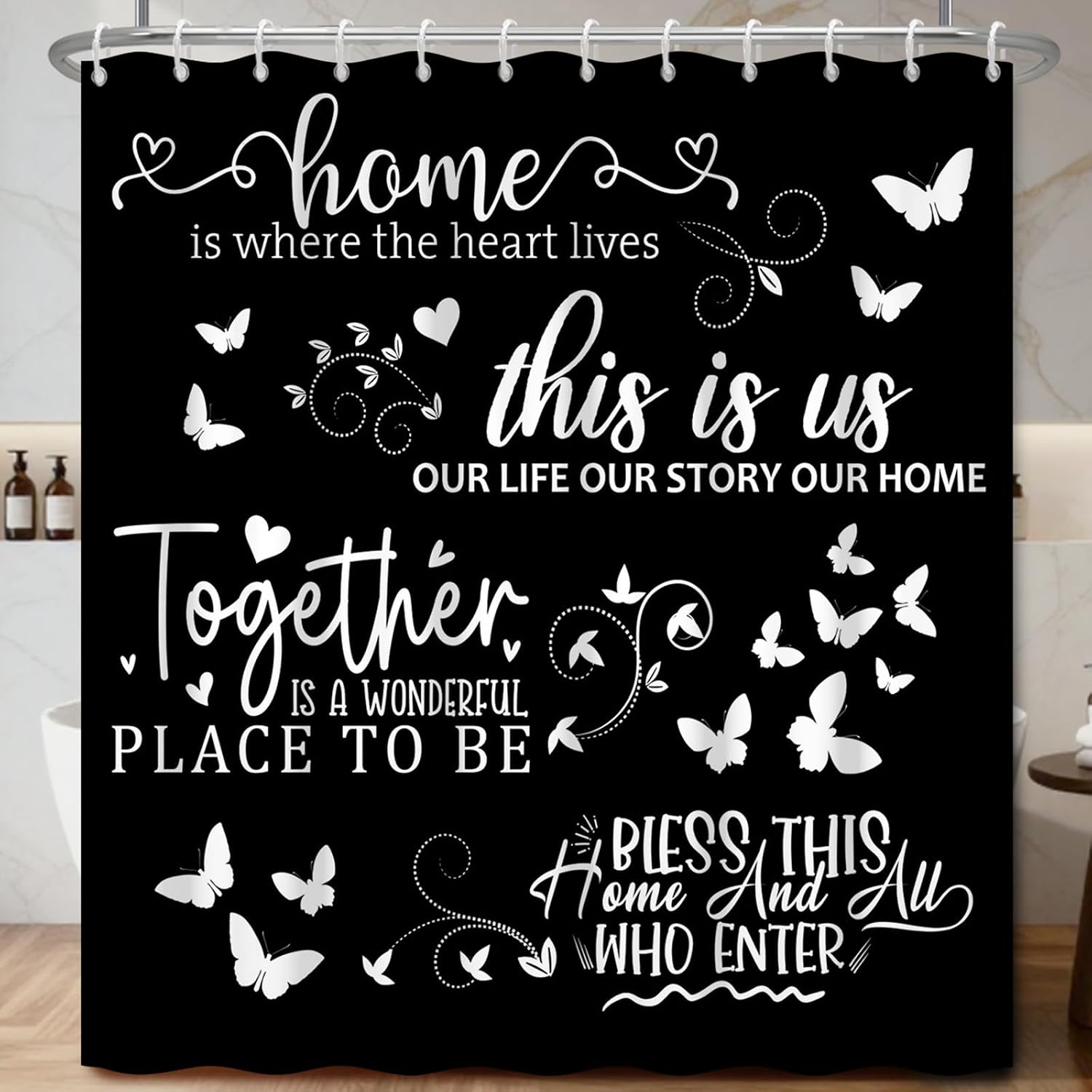 Bohemian Farmhouse Script Quot - Home Decor Quotes Ideas review and price