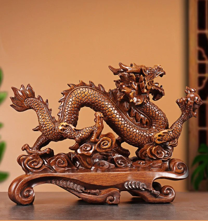Lucky Dragon Ornaments To Attr - Home Decor Brand review and price