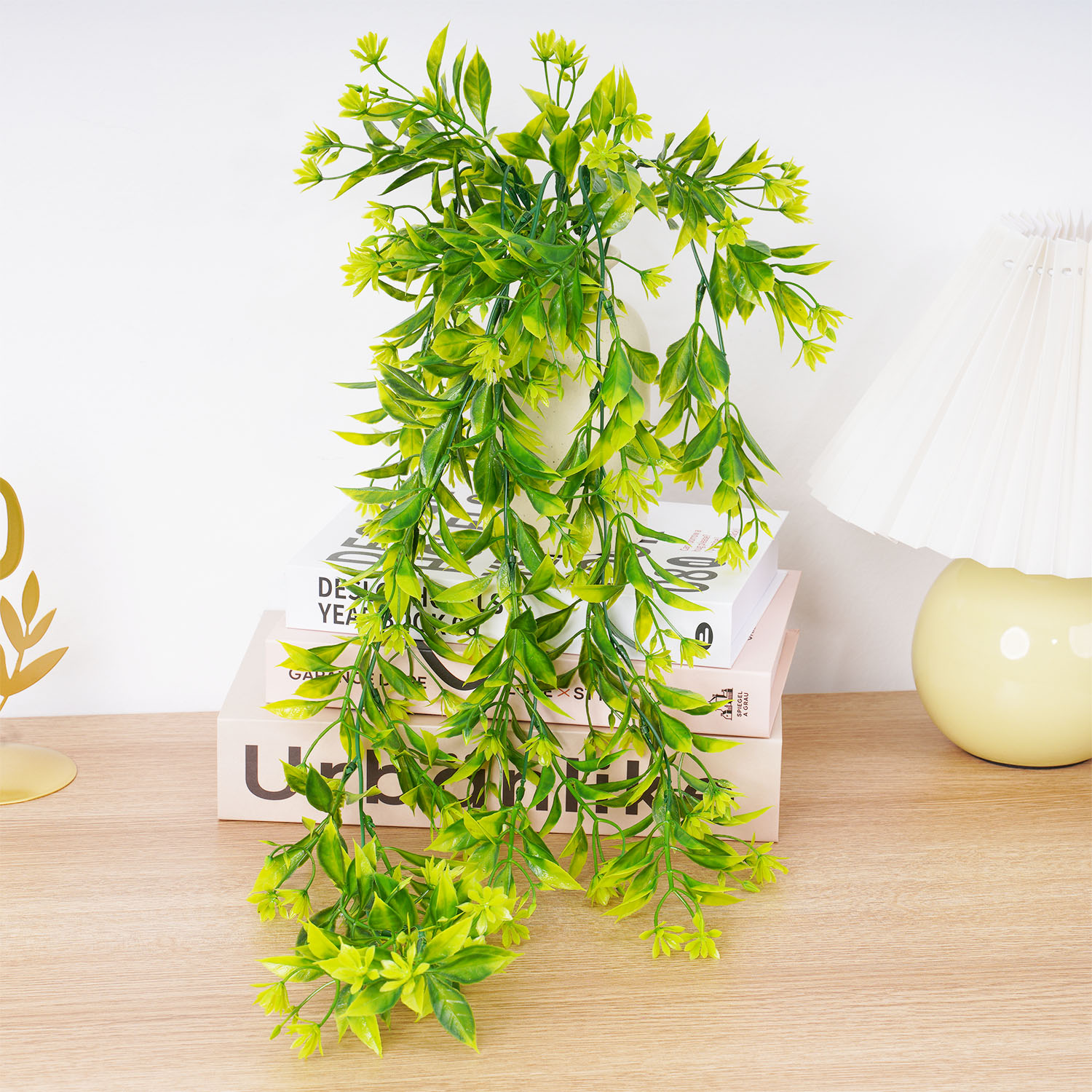 Artificial Plant Rattan Wall H - Rattan Plant Basket review and price