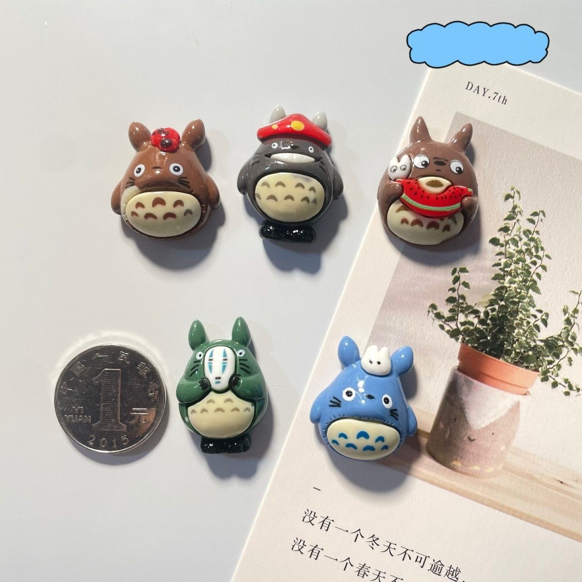 Totoro Anime Resin Fridge Magn - Home Decor Kitchen review and price